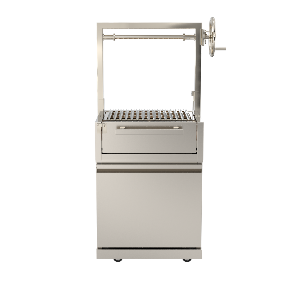 BroilChefSanta Maria Argentine charcoal modular | Yosemite Outdoor Kitchen -  Stainless Steel | BC-GP04S
