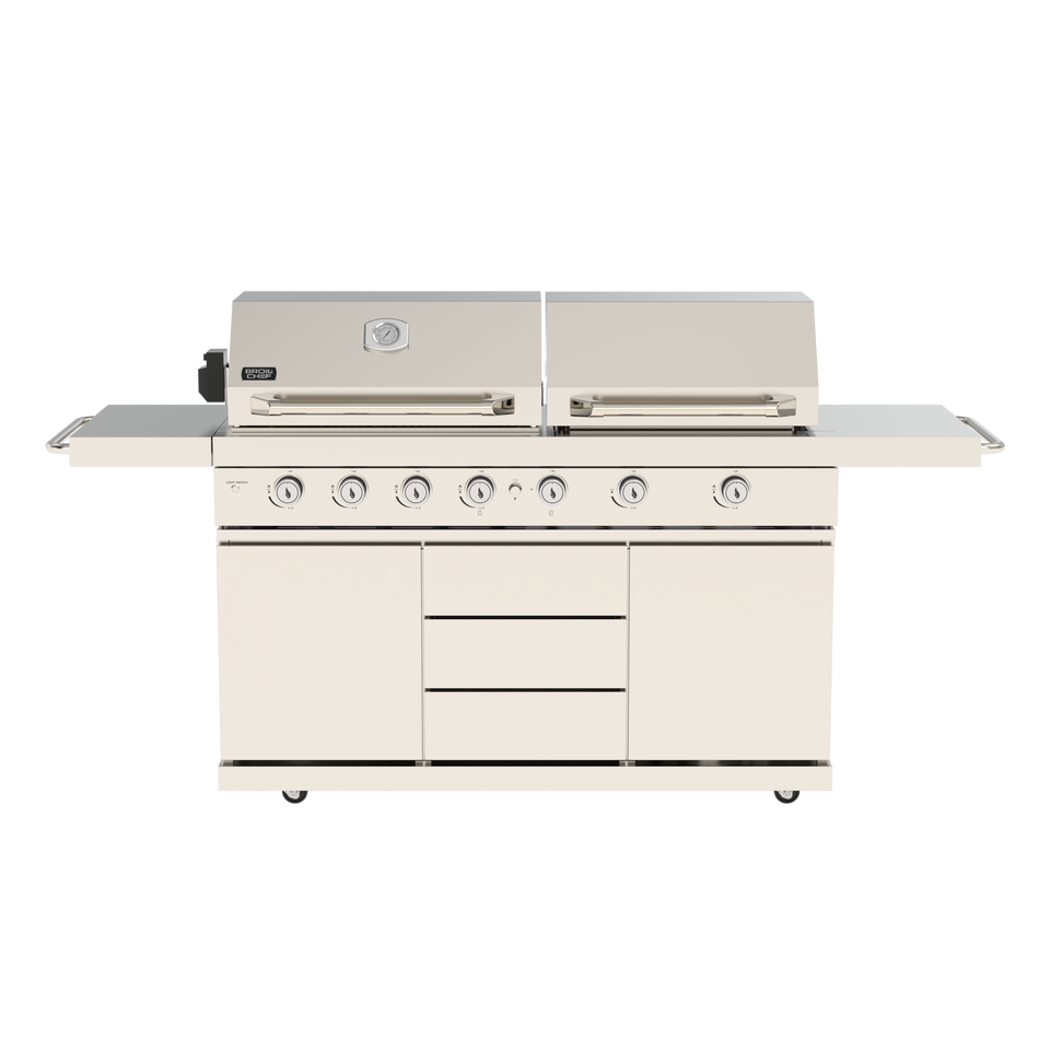 BroilChef Yosemite Grill & Griddle Module - Stainless Steel Outdoor Kitchen | BC-GS421PHS
