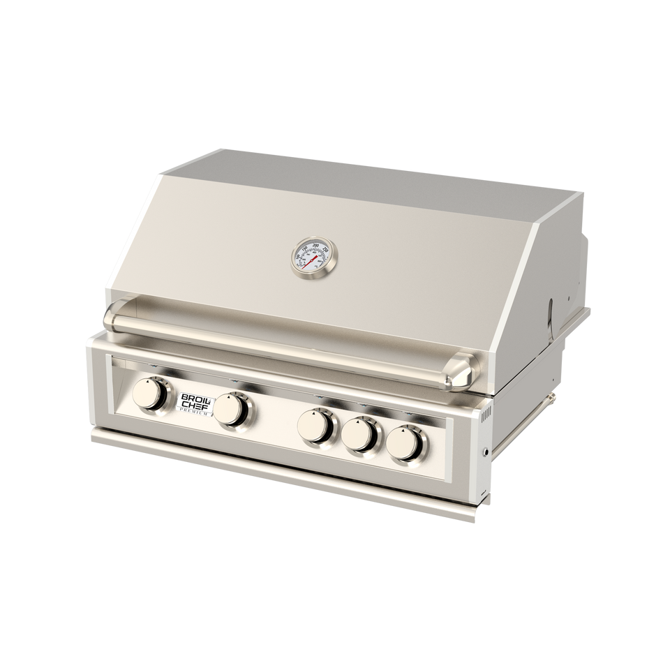 32 inch Built-in BBQ 4+1 Burner Premium Grill with Ignition BCP-500S