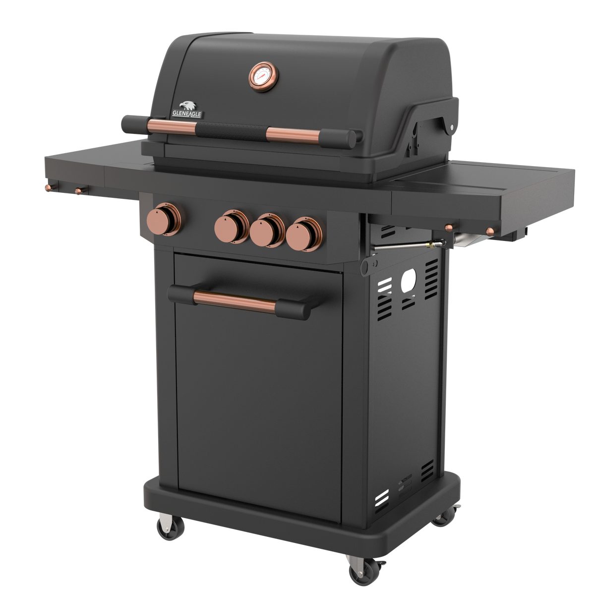 Cast aluminum - freestanding -gas grill（）