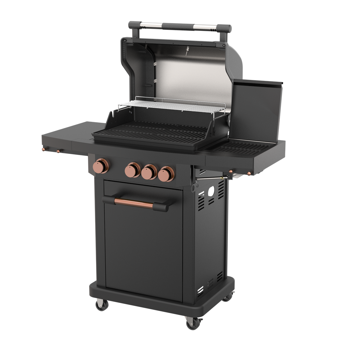 Cast aluminum - freestanding -gas grill（）