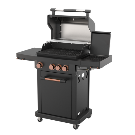 Cast aluminum - freestanding -gas grill（）