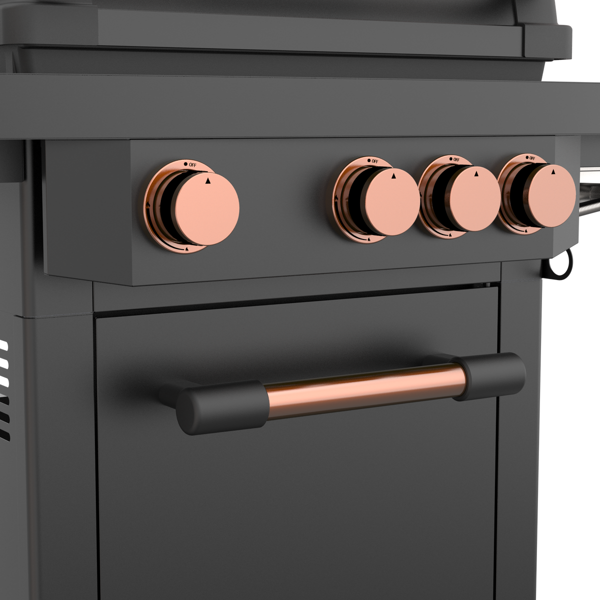 Cast aluminum - freestanding -gas grill（）